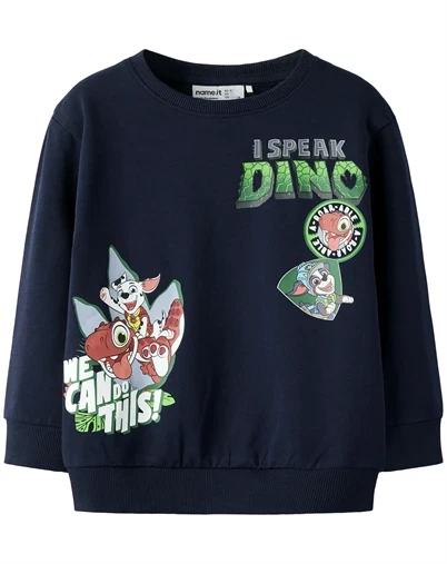 Name It - NMMJak Paw Sweater - Navy Blazer
